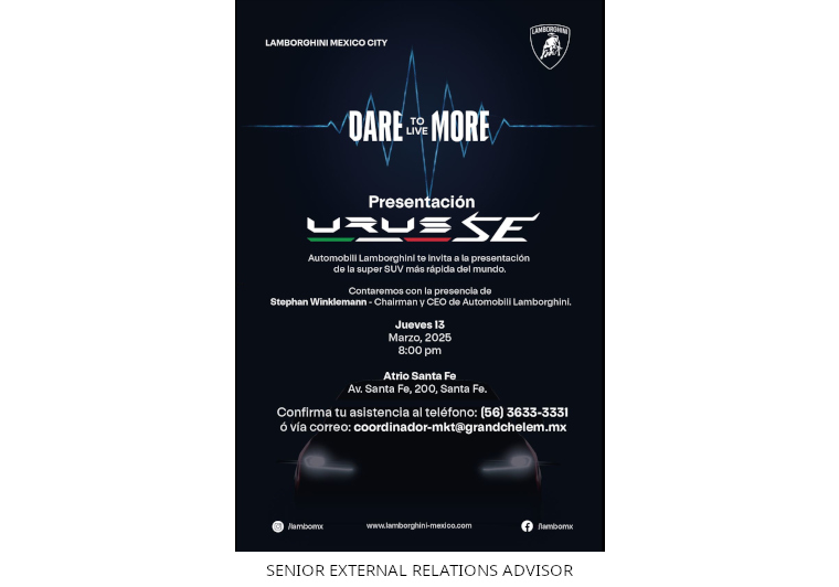 2025-00-Mexico Urus SE Launch - Customer Invitation